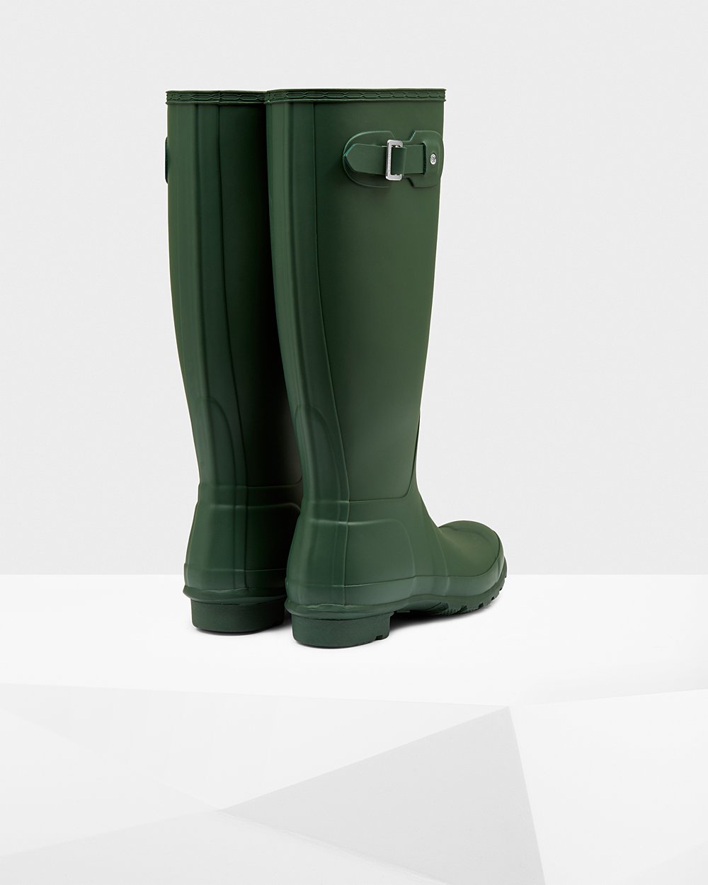 Botas De Altas Hunter Mujer Original - Verde - Argentina 1475ORSWE